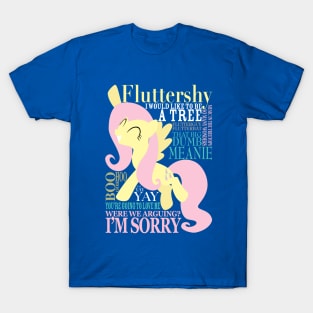 Many Words of Fluttershy T-Shirt